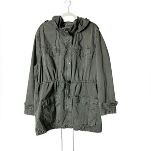 Apt 9 Womens Military Field Jacket Size 3X Parka Fatigue Army Safari Gor…